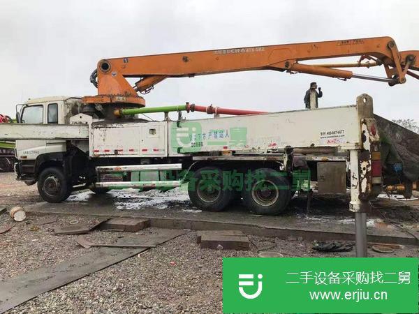 湖南出售二手13年中聯五十鈴47米泵車