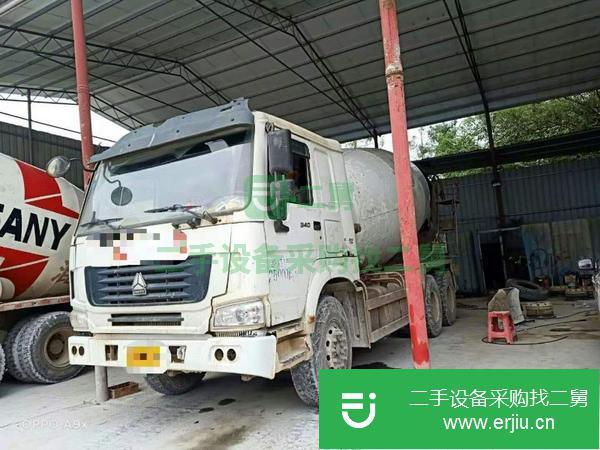 廣西出售二手豪沃12方攪拌車車況良好原裝發動?????機