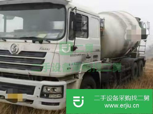 湖南出售二手陜汽德龍14方攪拌車手續齊全包提檔過戶