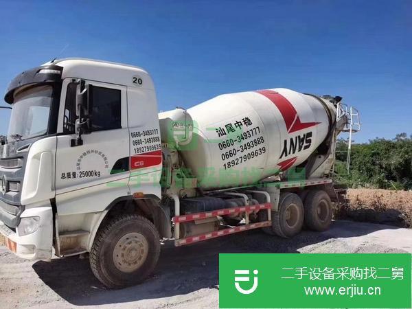 山東出售二手18年國五大12方三一c8攪拌車