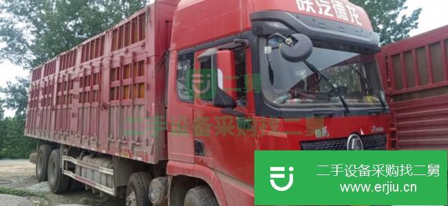 河南出售二手陜汽重卡國五9.6米貨車