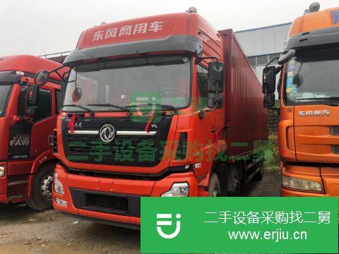 貴州出售二手東風天龍前四后四245動力箱式貨車