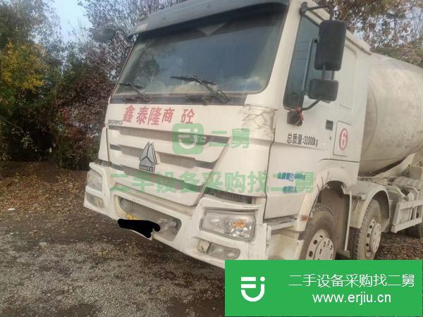 安徽出售二手豪沃攪拌車，國四排放，大18拉20方
