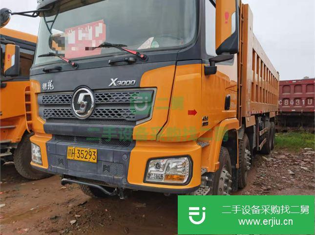 江西出售二手德龍X3000重卡430馬力自卸車