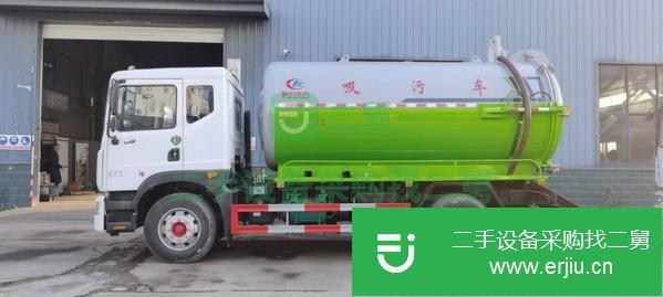 湖北出售二手10方東風吸污車