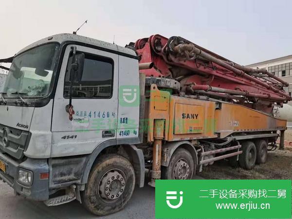 河北出售二手三一52米6節(jié)臂泵車
