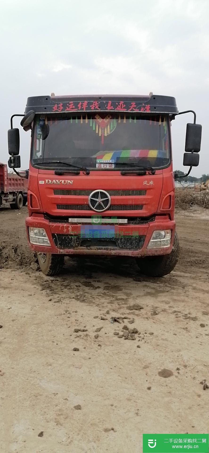 浙江出售二手大運輕卡160馬力自卸車