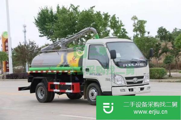 北京出售二手福田牌小卡之星吸糞車