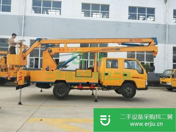 湖南出售二手藍牌13.5米高空作業車