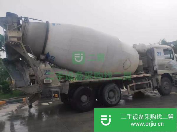 廣西出售二手14年德龍攪拌車,國四,15方,車況原版