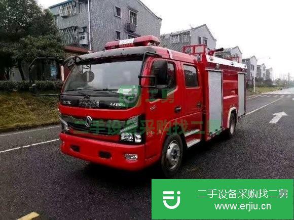 河南出售二手國六東風(fēng)多利卡3噸水罐消防車