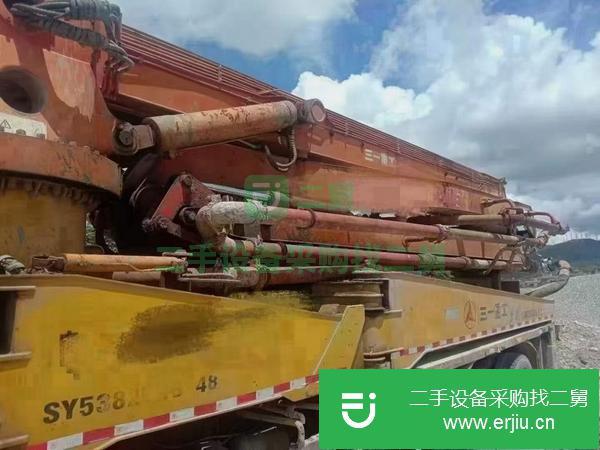 河北出售二手07年48米泵車(chē)