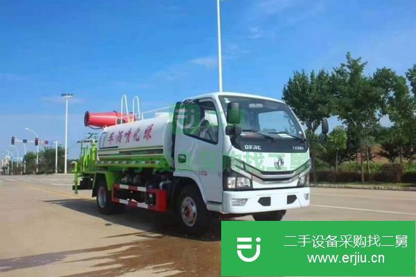 湖北出售二手5方東風多利卡灑水車國六5噸