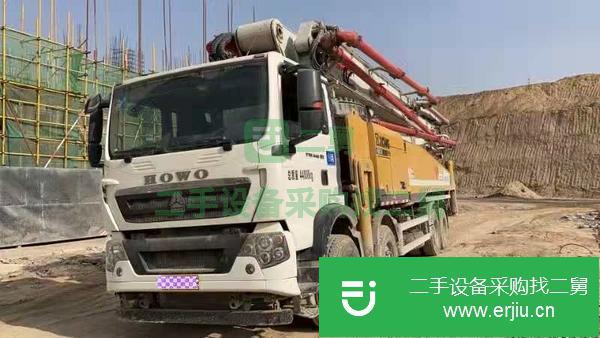 甘肅出售二手徐工國五排放62米混凝土泵車