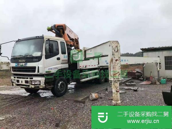 湖南出售二手13年中聯五十鈴47米泵車
