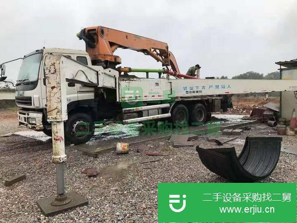 湖南出售二手13年中聯五十鈴47米泵車