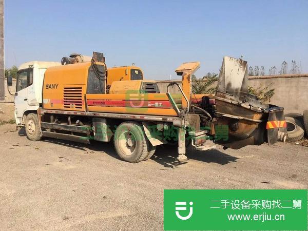 河北出售二手中聯國四車載泵原版干活不多