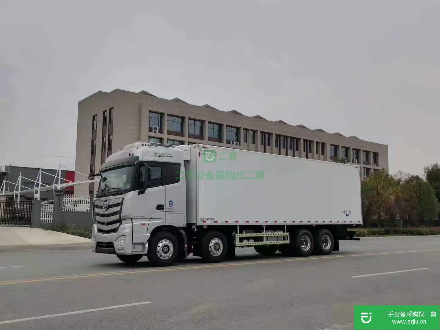 湖北出售二手福田歐曼460馬力冷藏車