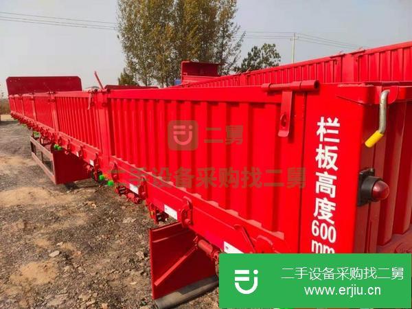 云南出售二手超輕后翻半掛車