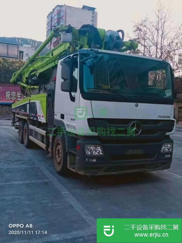 湖南出售二手國五中聯(lián)49米泵車