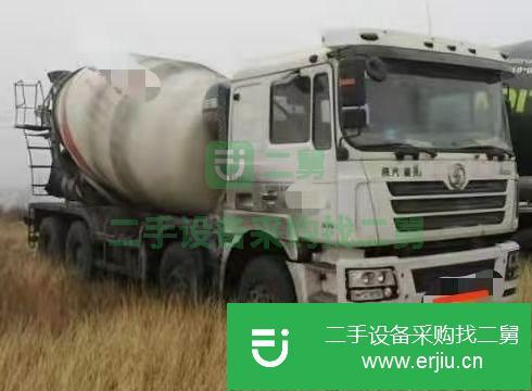 湖南出售二手陜汽德龍14方攪拌車手續齊全包提檔過戶