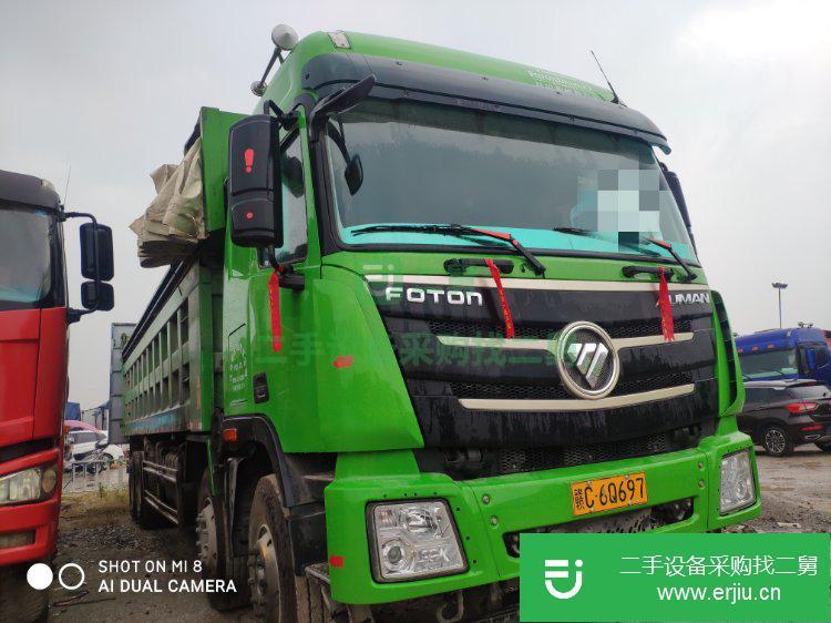 江西出售二手福田歐曼430馬力自卸車