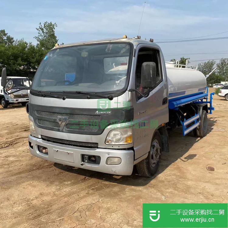山東出售二手5立方灑水車