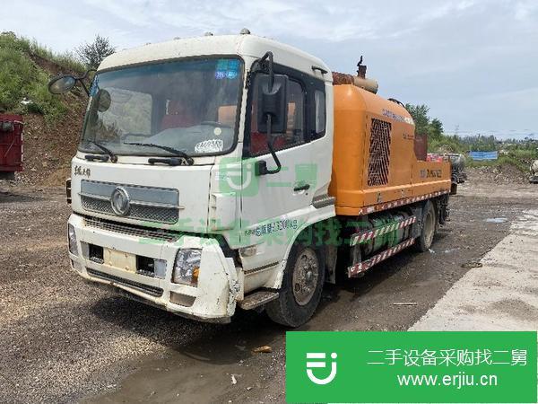 山西出售二手中聯10018國四車載泵手續齊全