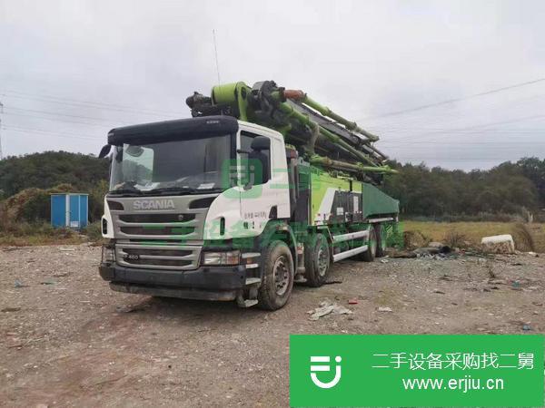 甘肅出售二手中聯(lián)國(guó)五18年12月56米泵車(chē)