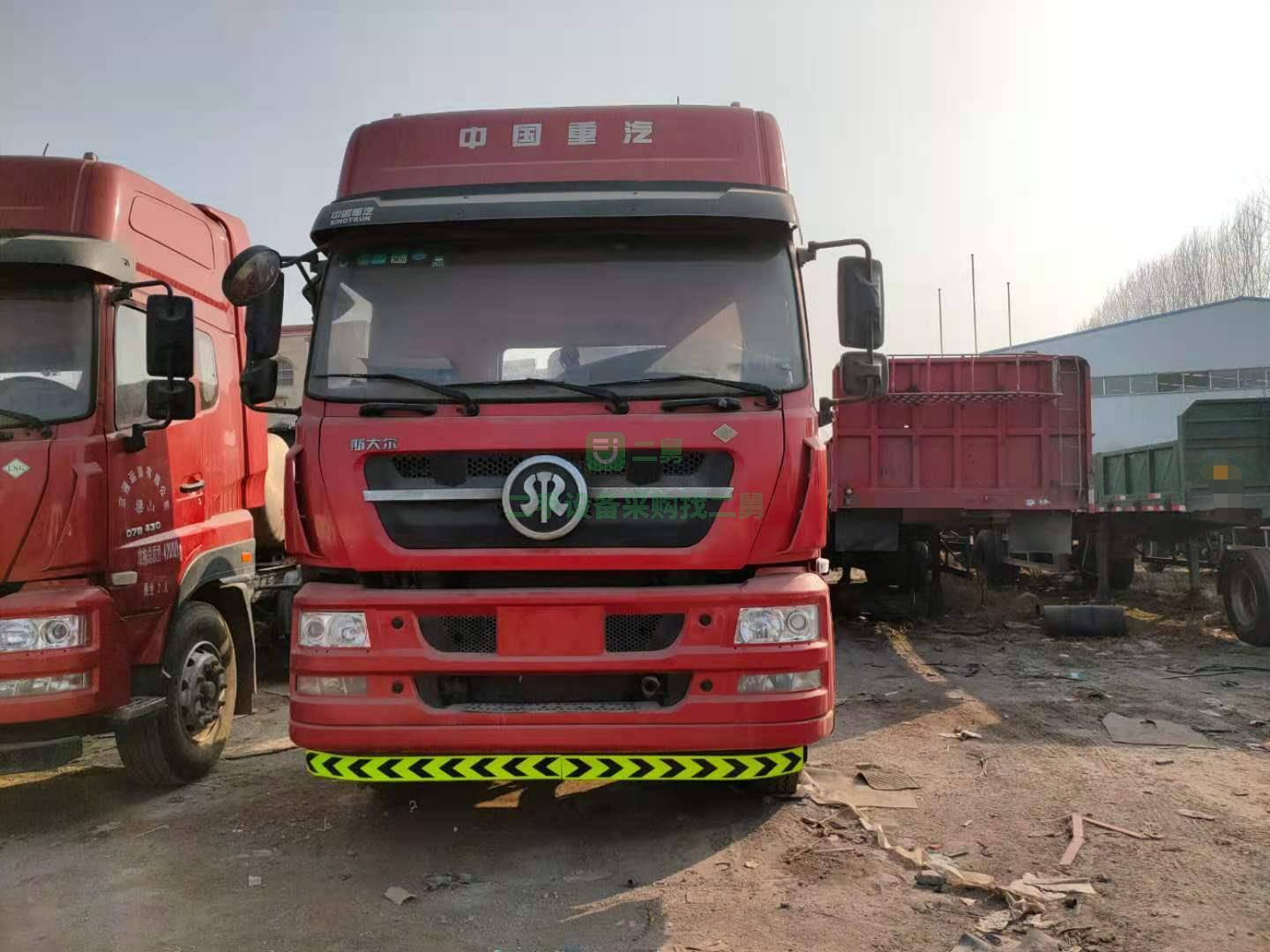出售17年11月重汽斯太爾燃氣牽引車 430馬力 實表跑了10萬公里 可分期付