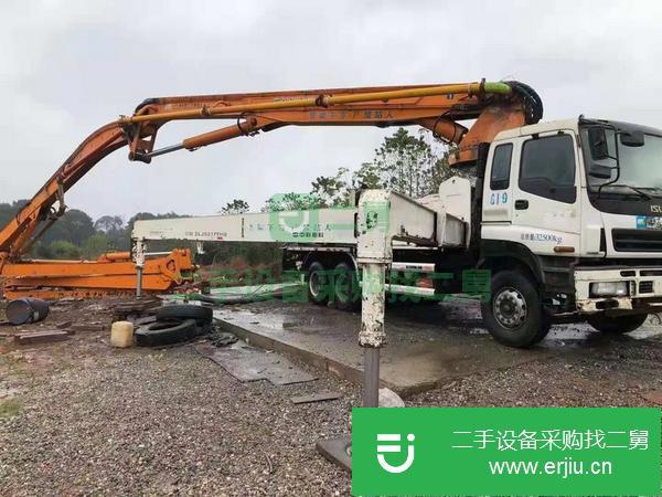 湖南出售二手13年中聯五十鈴47米泵車