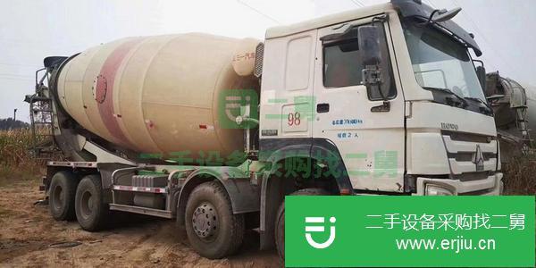 浙江出售二手豪沃大20方攪拌車，三一上裝手續齊全包提檔過戶