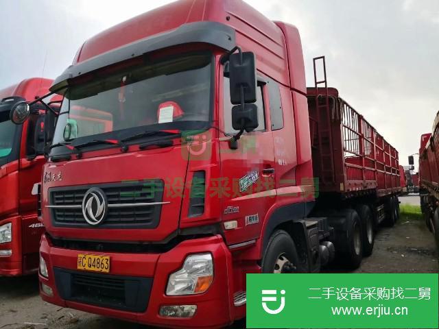 江西出售二手東風(fēng)天龍半掛車