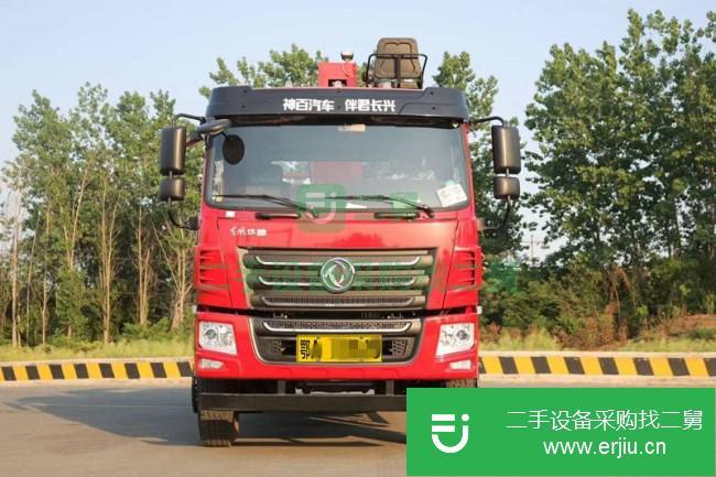 湖北出售二手東風華神后八輪12噸4節(jié)臂玉柴270隨車吊