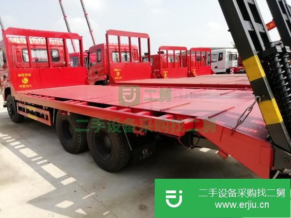 湖北出售二手解放前四后八平板運輸車