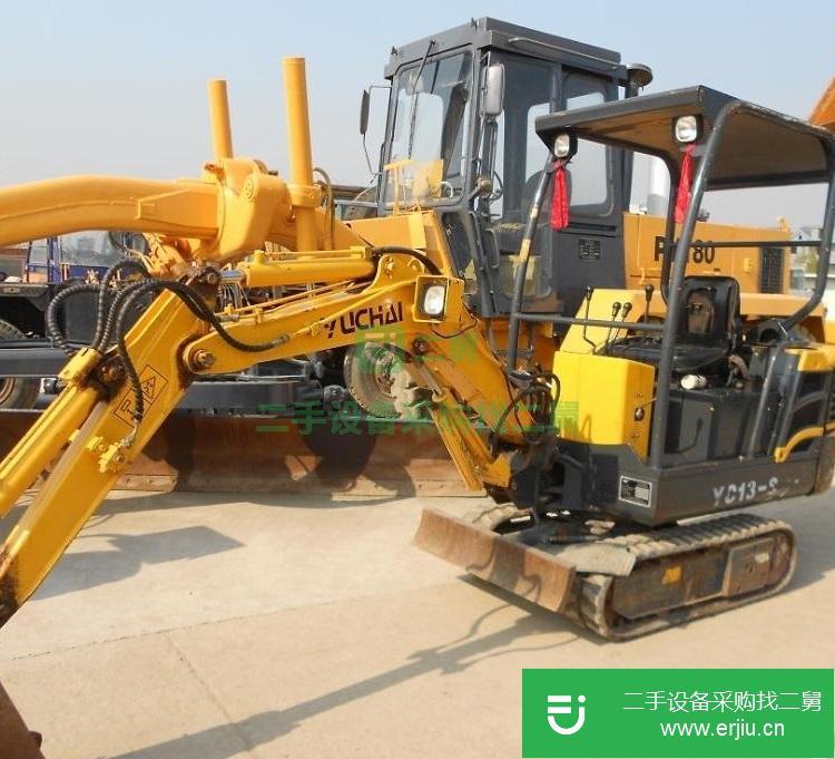 上海出售二手玉柴小型挖掘機(jī)13