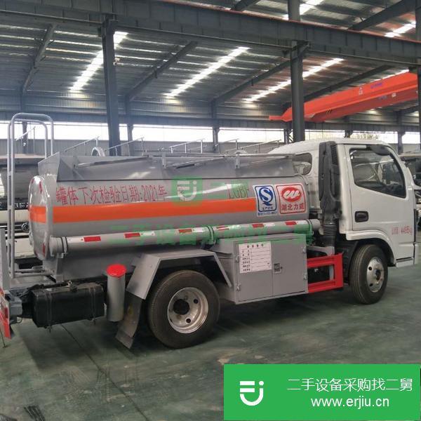 山西出售二手東風多利卡藍牌油罐車