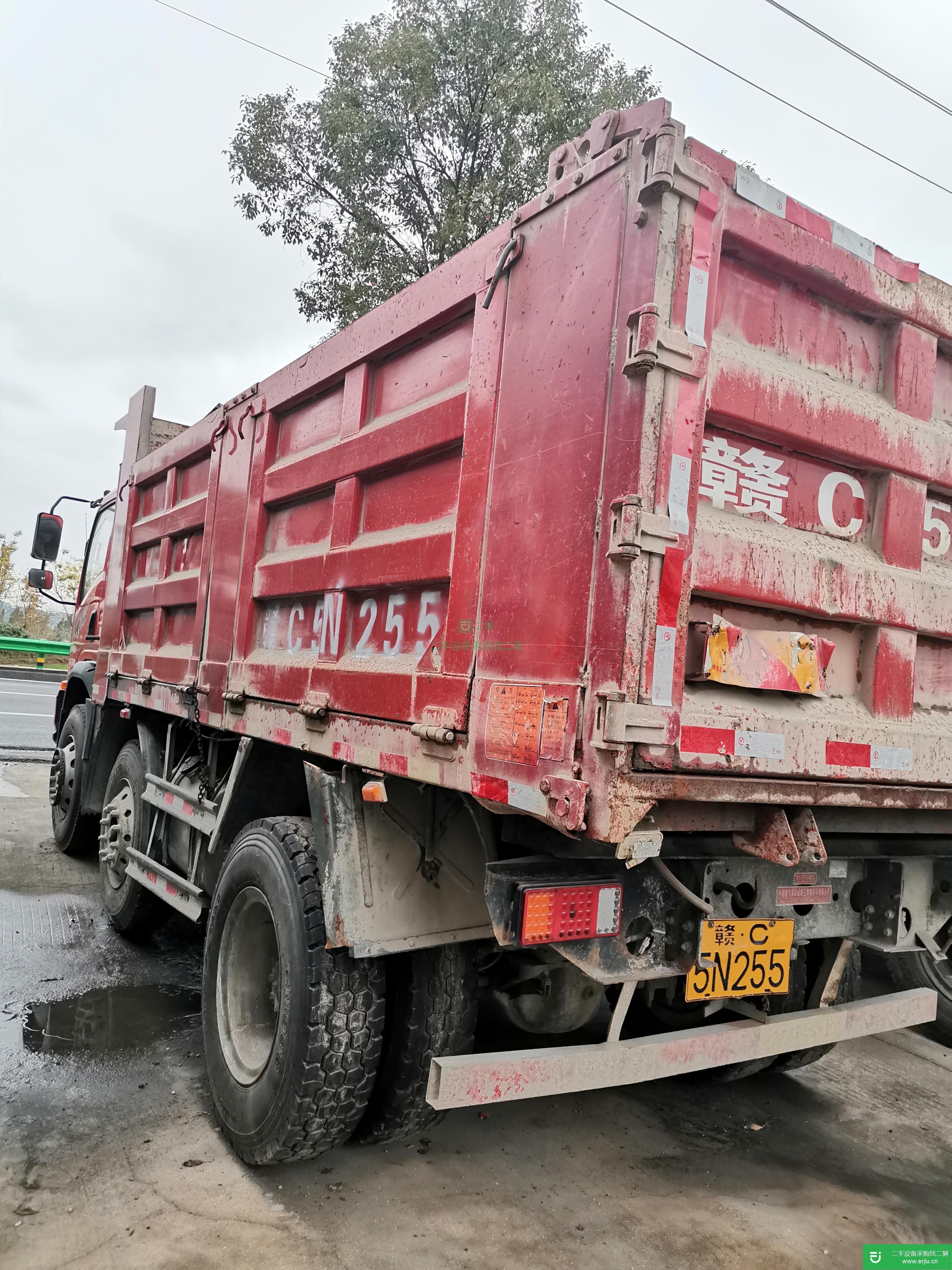 江西出售二手重汽王牌170馬力自卸車