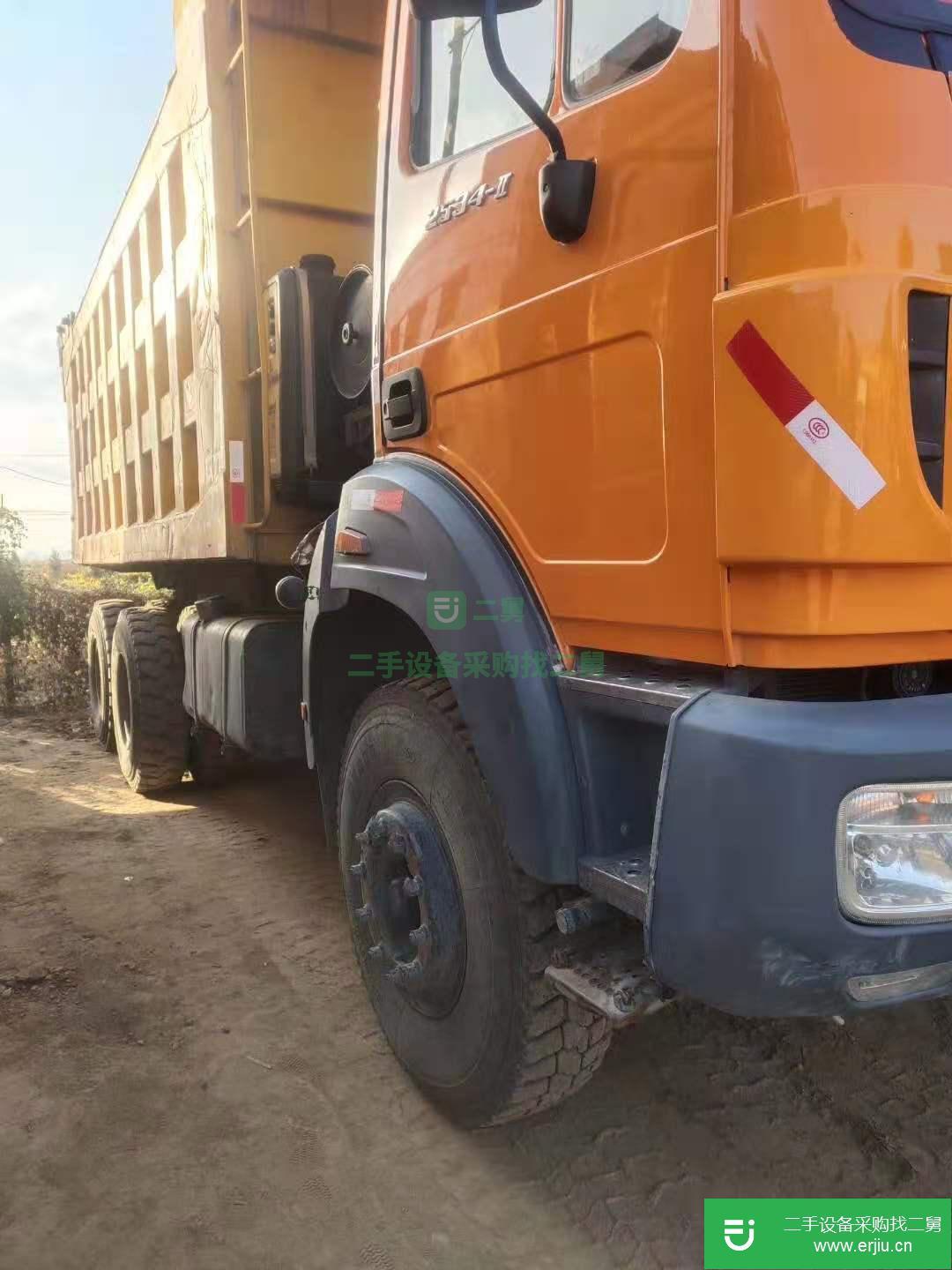 山西出售二手17年北奔后八輪工程自卸車