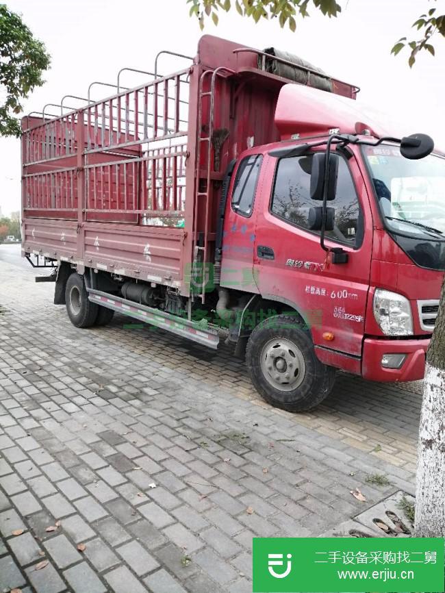 陜西出售二手福田奧鈴五米二高欄貨車