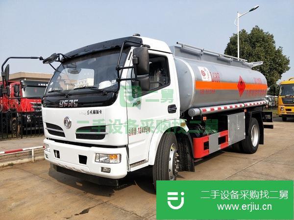 廣東出售二手單橋8噸東風8.6方油罐車