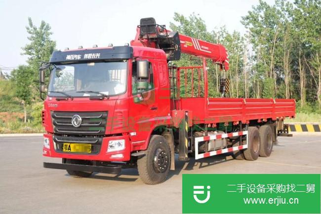 湖北出售二手東風華神后八輪12噸4節(jié)臂玉柴270隨車吊