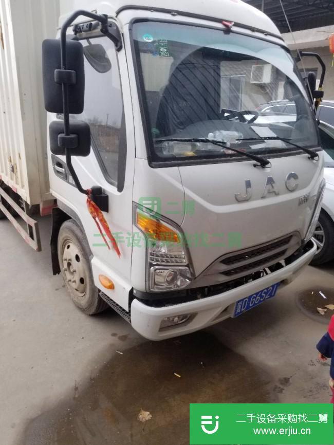 河北出售二手江淮康鈴廂式貨車車況非常好