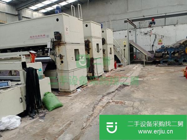 山東出售二手7.6米無紡布機械設備