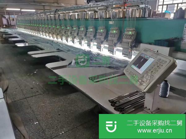 浙江出售二手北方天鳥高速繡花機(jī)