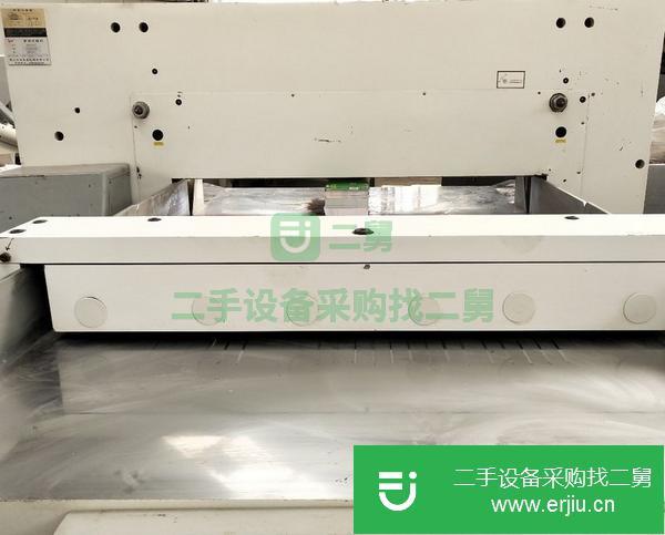 山東出售二手華岳對開全開程控切紙機(jī)