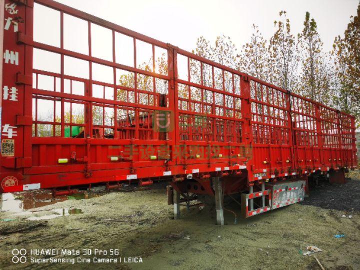 出售19年的13米好地板倉攔九洲半掛車