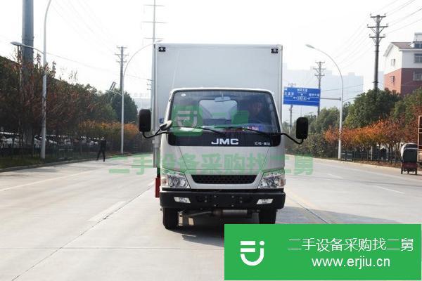 陜西出售二手江鈴藍牌廂式貨車