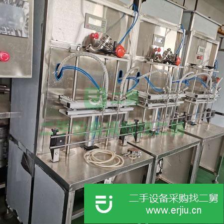 山東出售二手直線灌裝機