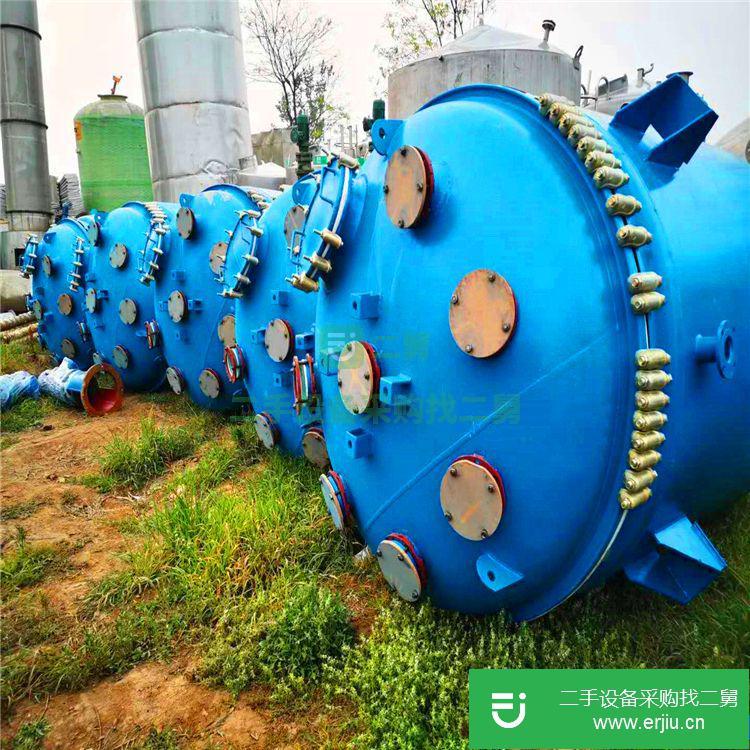 江蘇出售二手化工搪瓷反應釜